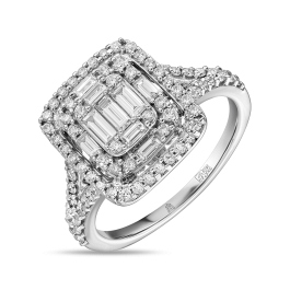 Кольцо с бриллиантом