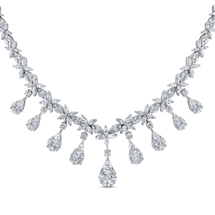 Колье с бриллиантами - фото 1 Колье с бриллиантами - фото 1