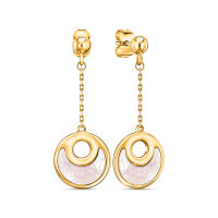 Серьги с перламутром - фото 1