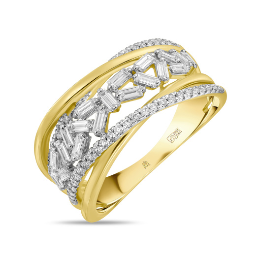 Кольцо с бриллиантом