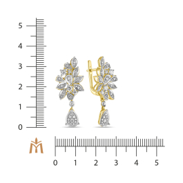 Серьги с бриллиантами