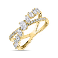 Кольцо с бриллиантами - фото 1 Кольцо с бриллиантами - фото 1