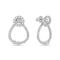 Серьги с бриллиантами - фото 1