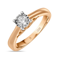 Кольцо с бриллиантом - фото 1 Кольцо с бриллиантом - фото 1