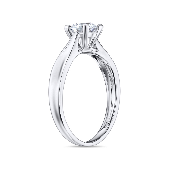 Кольцо с бриллиантом - фото 2