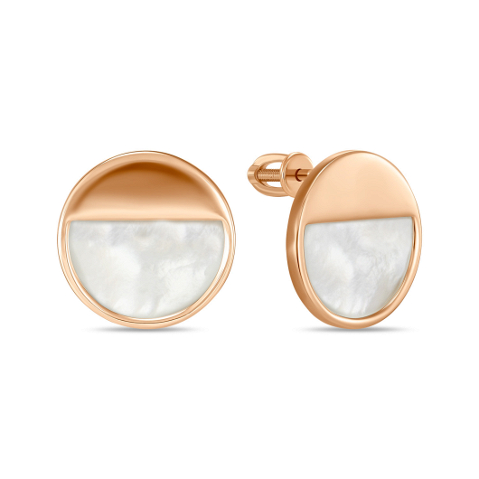 Серьги с перламутром