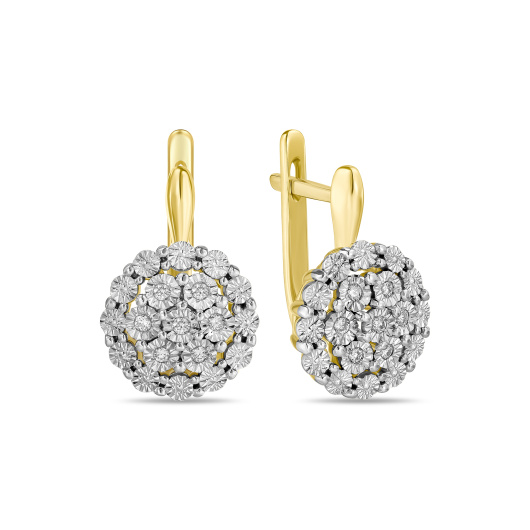 Серьги с бриллиантами