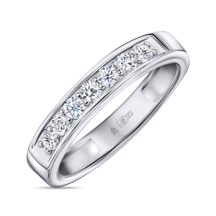 Кольцо с бриллиантом - фото 1