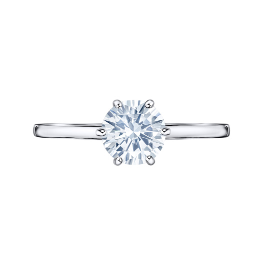 Кольцо с фианитом