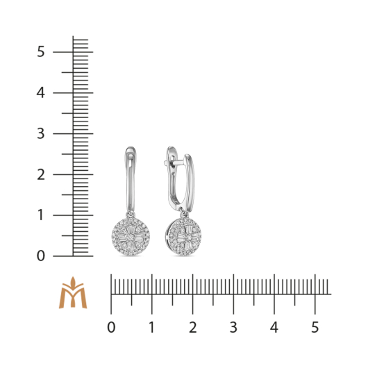 Серьги с бриллиантами