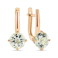 Серьги с аметистами - фото 1 Серьги с аметистами - фото 1