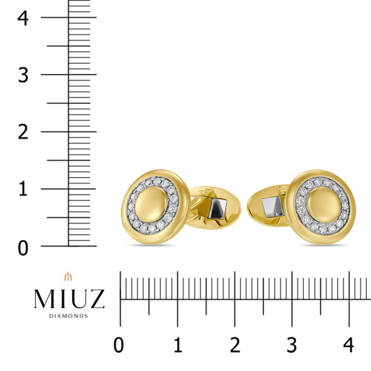Запонки с бриллиантами