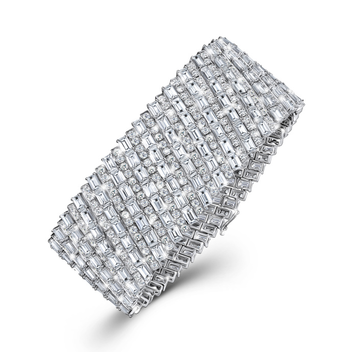 Браслет с бриллиантами - фото 1