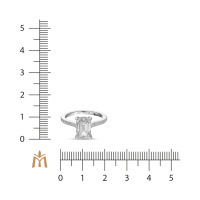 Кольцо с бриллиантом - фото 3 Кольцо с бриллиантом - фото 3