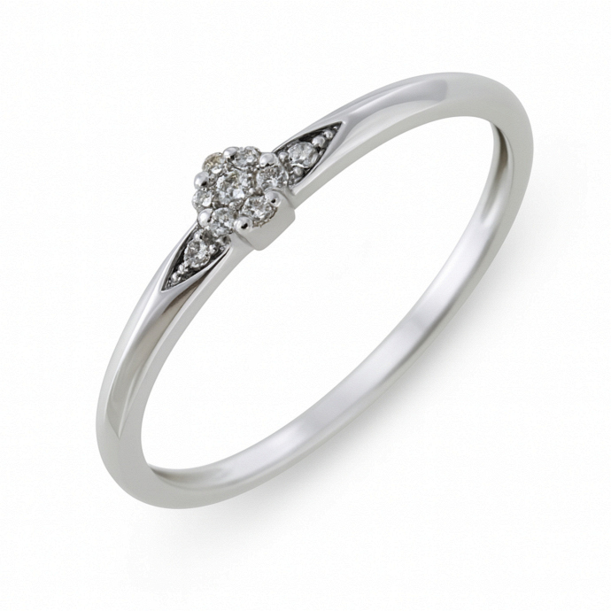 Кольцо с бриллиантами - фото 1 Кольцо с бриллиантами - фото 1