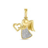 Подвеска с фианитами - фото 1 Подвеска с фианитами - фото 1