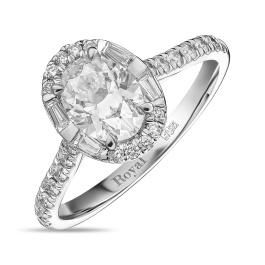 Кольцо с бриллиантами