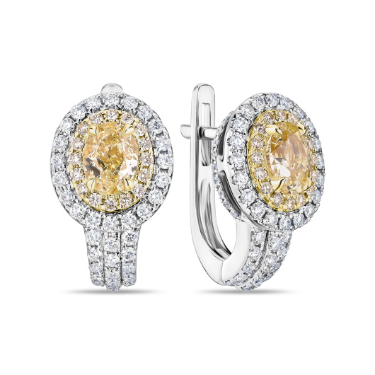 Серьги с бриллиантами