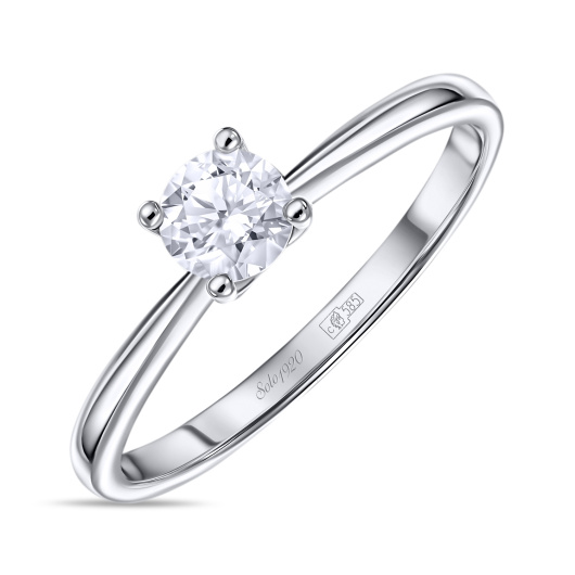 Кольцо с бриллиантом