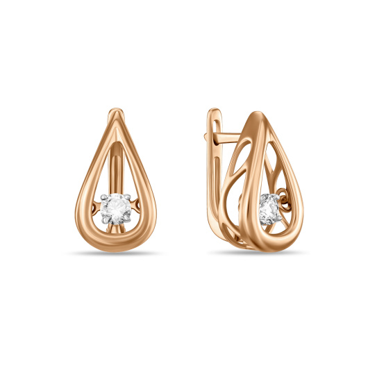 Серьги с бриллиантами