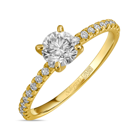 Кольцо с бриллиантами