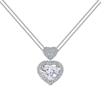 Колье с бриллиантом - фото 1