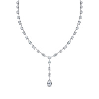 Колье с бриллиантом - фото 1