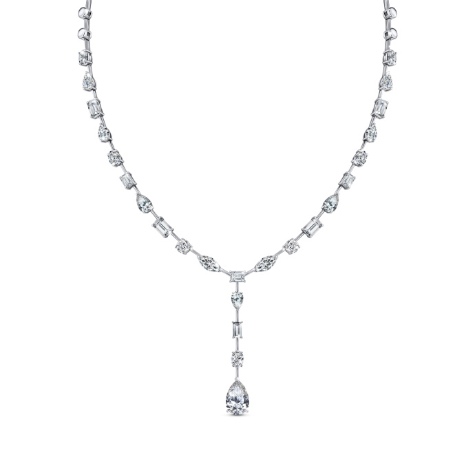 Колье с бриллиантом - фото 1