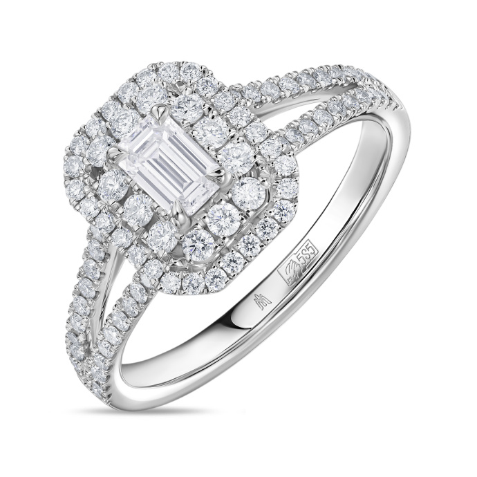 Кольцо с бриллиантами - фото 1 Кольцо с бриллиантами - фото 1