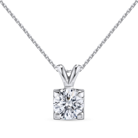 Колье с бриллиантом