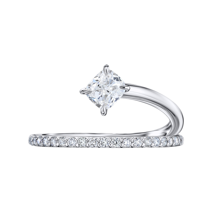 Кольцо с бриллиантами - фото 3 Кольцо с бриллиантами - фото 3