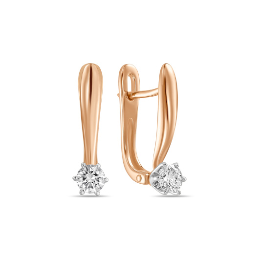 Серьги с бриллиантами