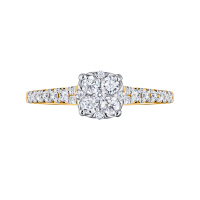 Кольцо с бриллиантом - фото 3