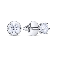 Серьги с бриллиантами - фото 1