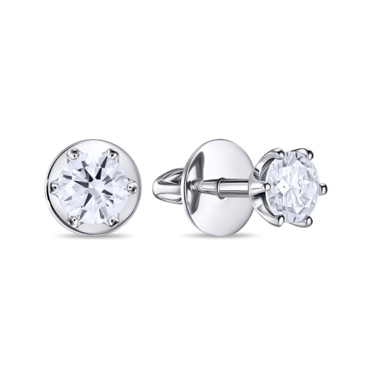 Серьги с бриллиантами