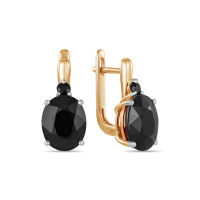 Серьги с цветными сапфирами - фото 1 Серьги с цветными сапфирами - фото 1