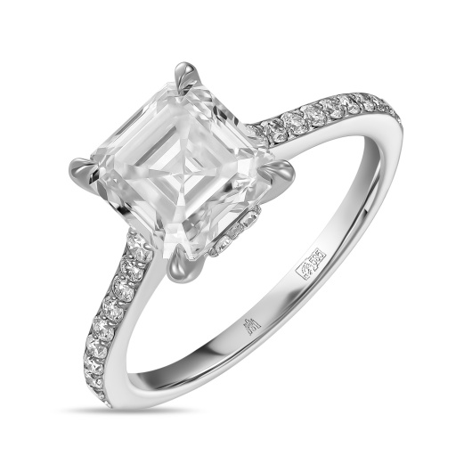 Кольцо с бриллиантом