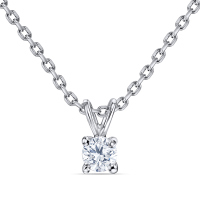 Колье с бриллиантом - фото 1 Колье с бриллиантом - фото 1