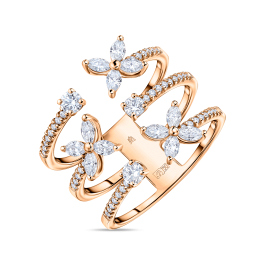 Кольцо с бриллиантами