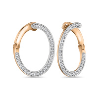 Серьги с бриллиантами - фото 1 Серьги с бриллиантами - фото 1