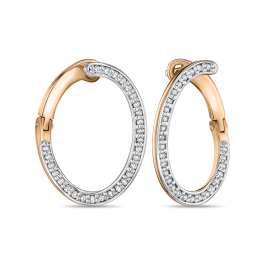 Серьги с бриллиантами