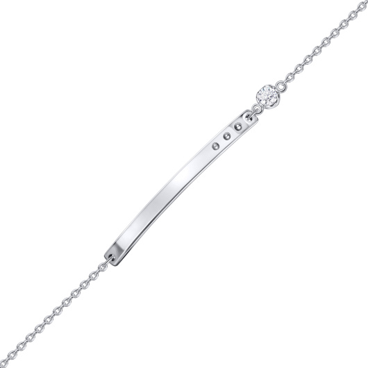 Браслет с бриллиантом