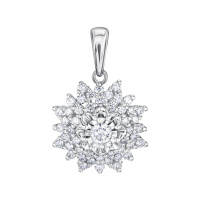 Подвеска с бриллиантами - фото 1 Подвеска с бриллиантами - фото 1