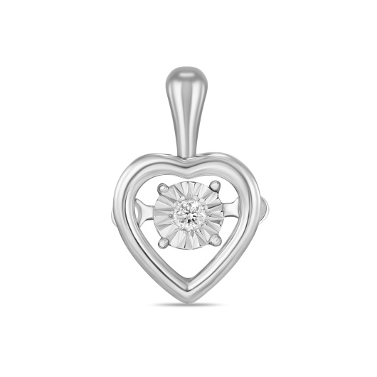 Подвеска с бриллиантом