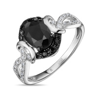 Кольцо с цветными сапфирами и бриллиантами - фото 1 Кольцо с цветными сапфирами и бриллиантами - фото 1