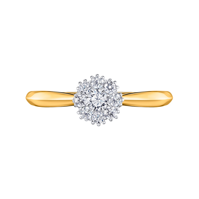 Кольцо с бриллиантом - фото 3 Кольцо с бриллиантом - фото 3