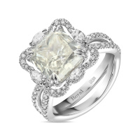 Кольцо с бриллиантами - фото 1