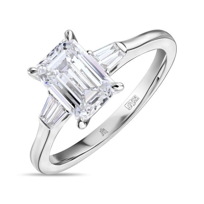 Кольцо с бриллиантом - фото 1 Кольцо с бриллиантом - фото 1