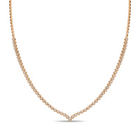 Колье с бриллиантами - фото 1