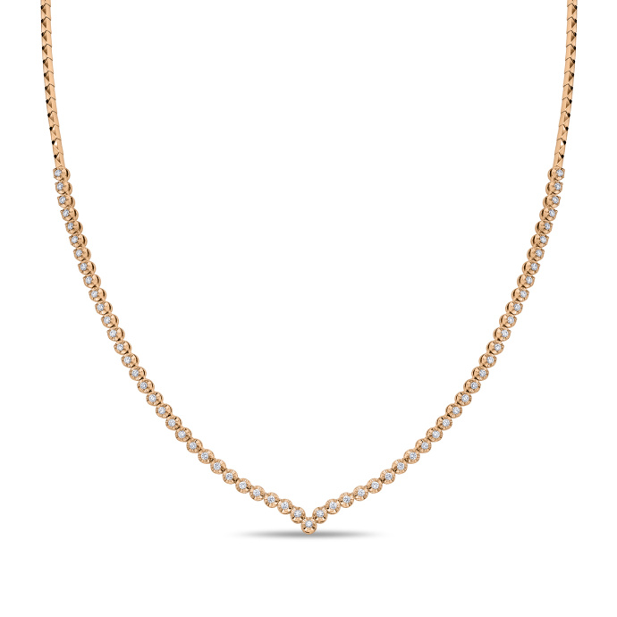 Колье с бриллиантами - фото 1